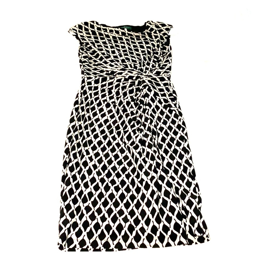 Black and white dress